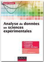 Analyse de données en sciences expérimentales. Probabilités et statistiques, avec exemples en scienc