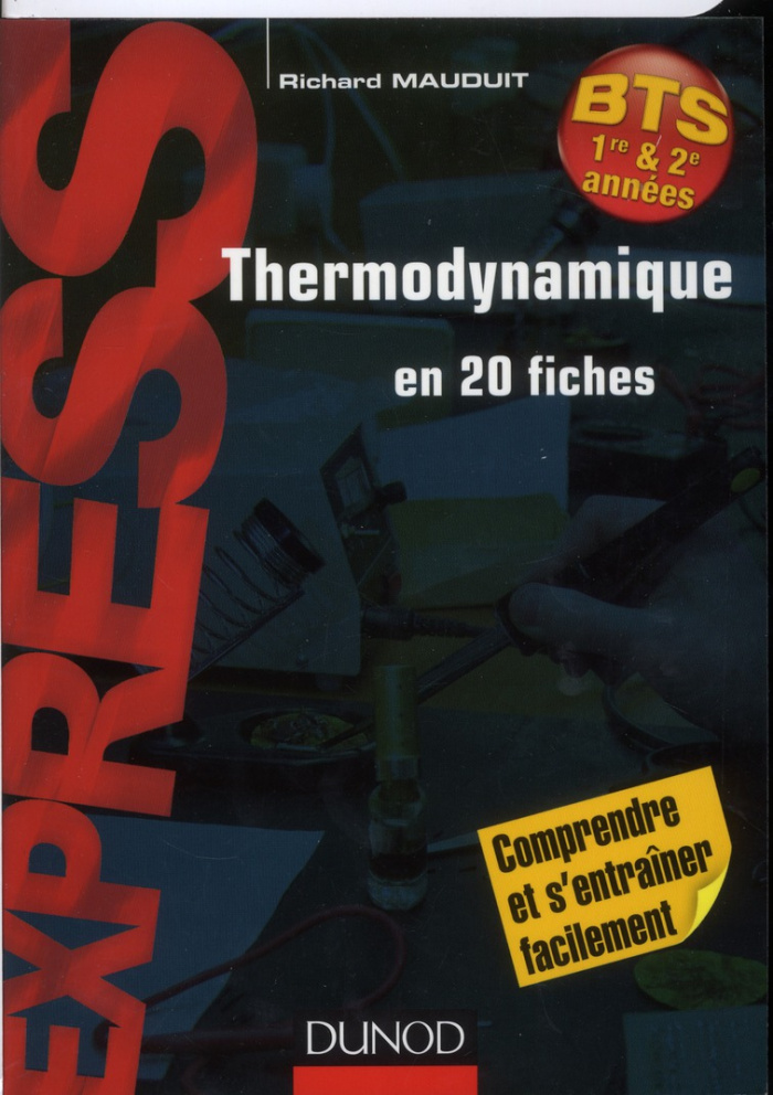 Thermodynamique en 20 fiches BTS 1re & 2e années