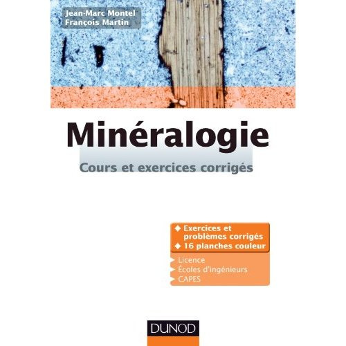 Minéralogie. Cours et exercices corrigés