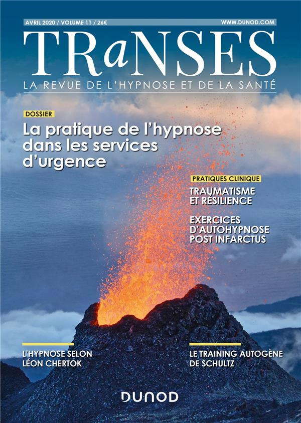 Transes N° 11, avril 2020 : La pratique de l'hypnose dans les services d'urgence