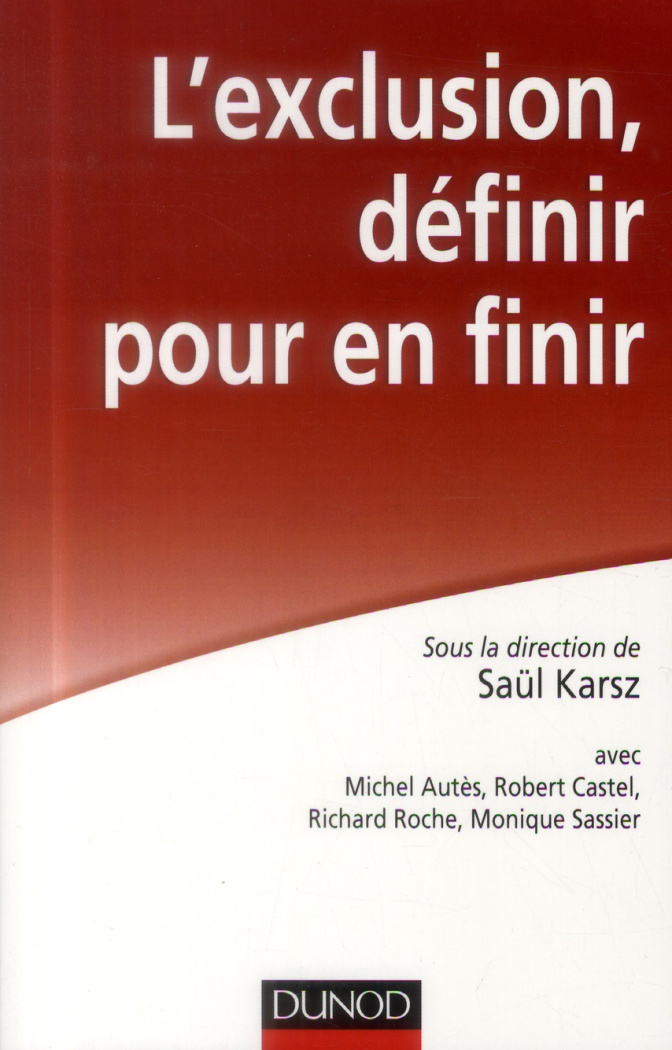 L'exclusion, définir pour en finir