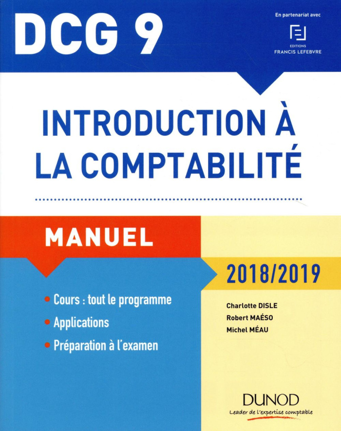 Introduction à la comptabilité DCG 9