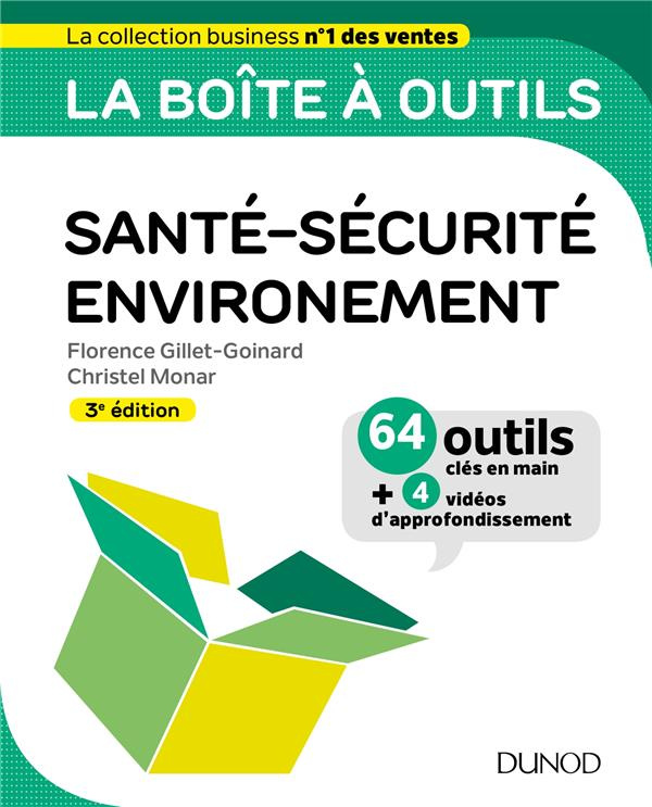 Santé-Sécurité-Environnement. 64 outils clés en main + 4 vidéos d'approfondissement, 3e édition