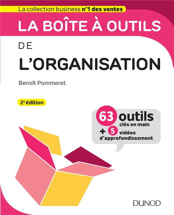 La boîte à outils de l'organisation. 63 outils & méthodes, 2e édition