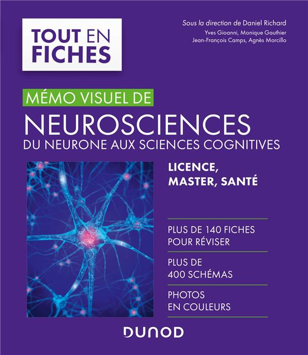 Mémo visuel de neurosciences. Du neurone aux sciences cognitives