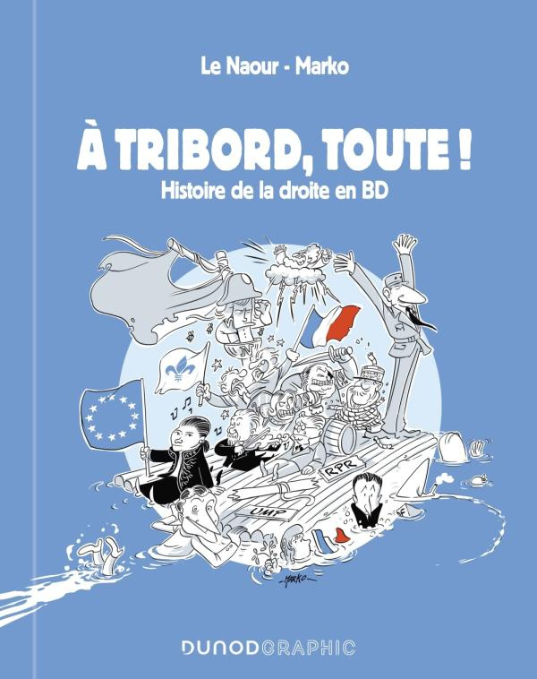 A tribord, toute !. Histoire de la droite en BD