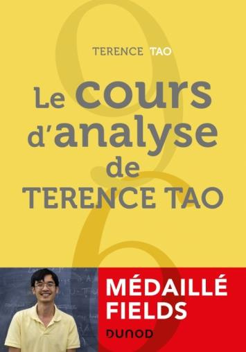 Le cours d'analyse de Terence Tao