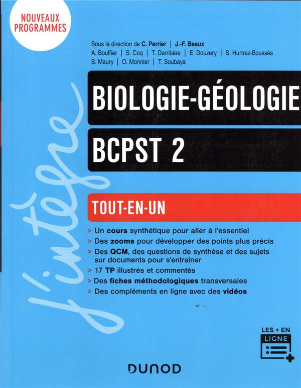Biologie-Géologie BCPST 2. Tout-en-un