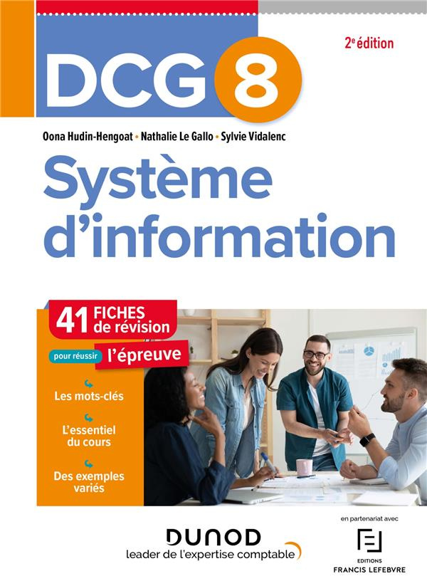 Système d'information DCG 8. Fiches de révision, 2e édition