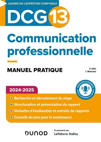 DCG13. Communication professionnelle