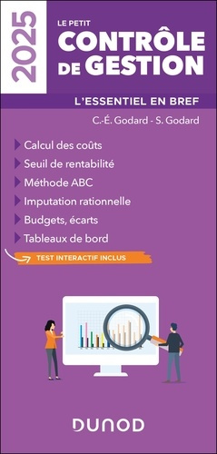 Le petit contrôle de gestion. L'essentiel en bref, Edition 2025