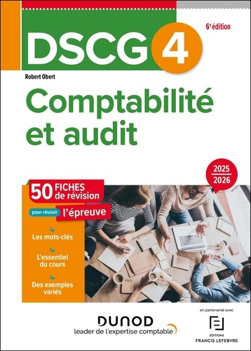 Comptabilité et audit DSCG 4. Fiches de révision, Edition 2025-2026