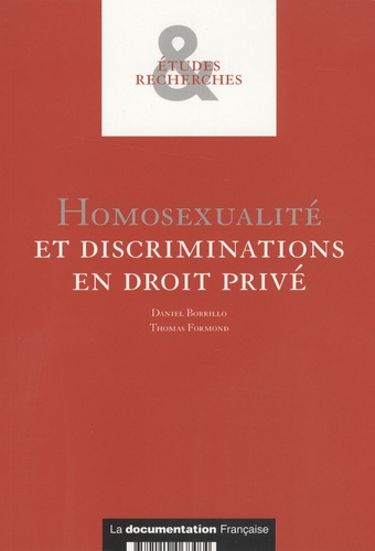 Homosexualité et discrimination en droit privé