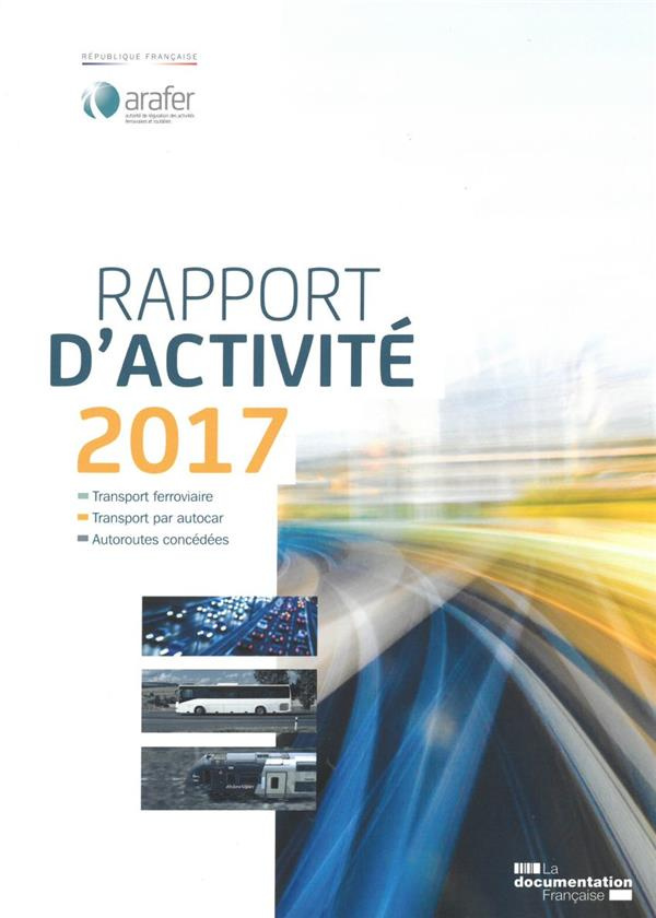 Rapport d'activité 2017 de l'ARAFER