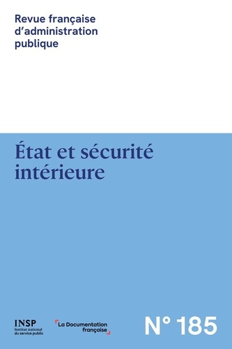 État et sécurité intérieure. 1/2024