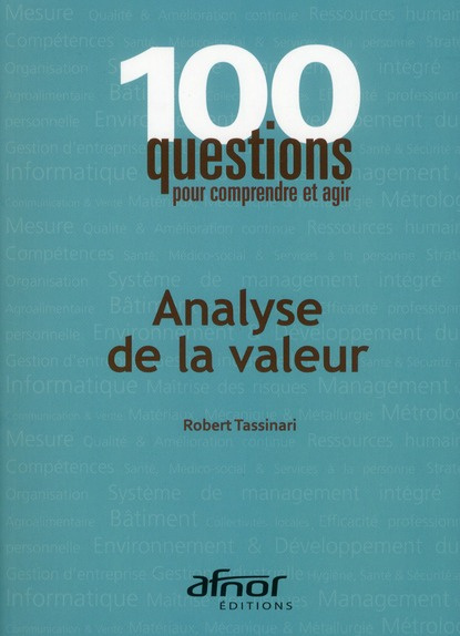 ANALYSE DE LA VALEUR