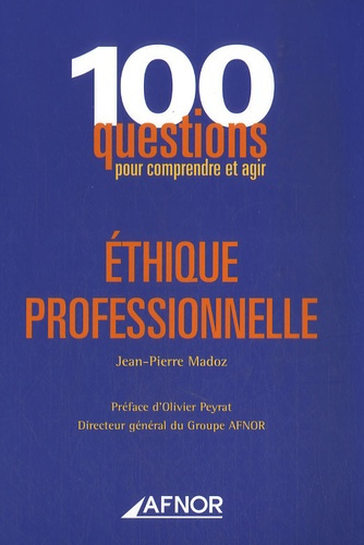 ETHIQUE PROFESSIONNELLE