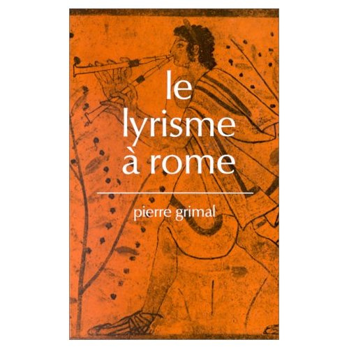Le lyrisme à Rome
