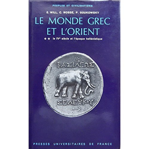 MONDE GREC ET L'ORIENT T.1 VE SIECLE