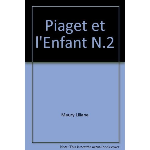 Piaget et l'enfant n.2