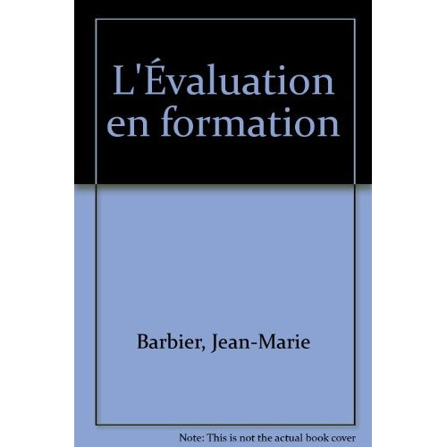L'Évaluation en formation