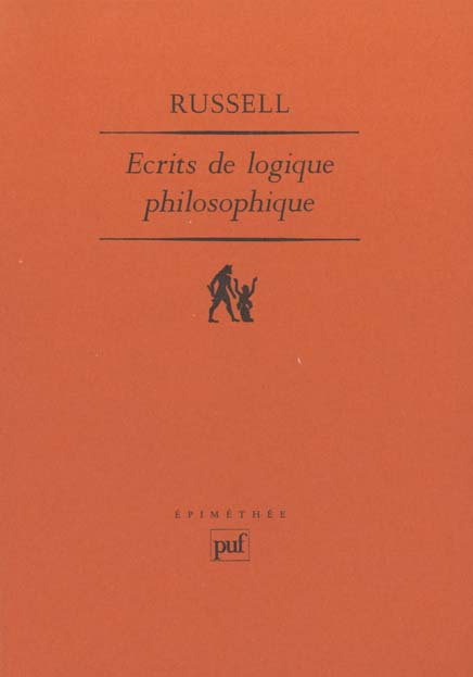 Ecrits de logique philosophique