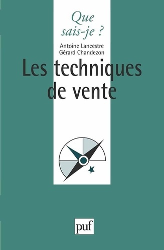Les techniques de vente. 4e édition