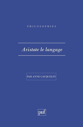 Aristote, le langage