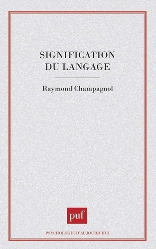 Signification du langage