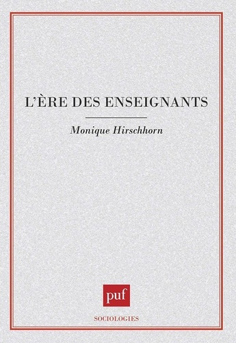 L'ère des enseignants