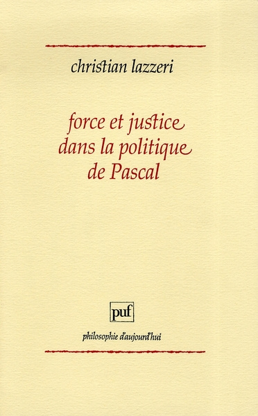 Force et justice dans la politique de Pascal