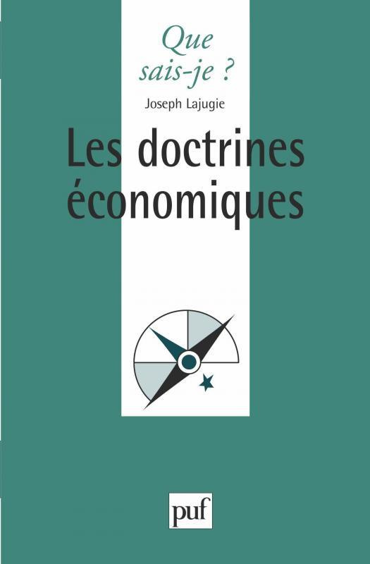 Les doctrines économiques. 15e édition
