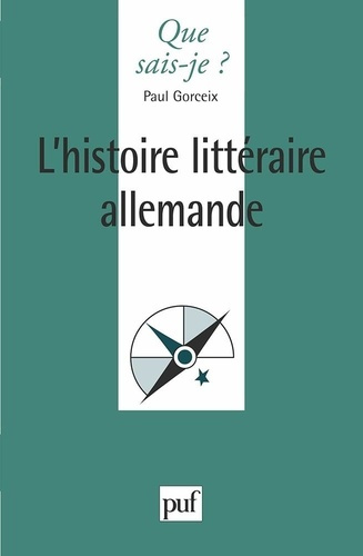 L'histoire littéraire allemande. 2e édition