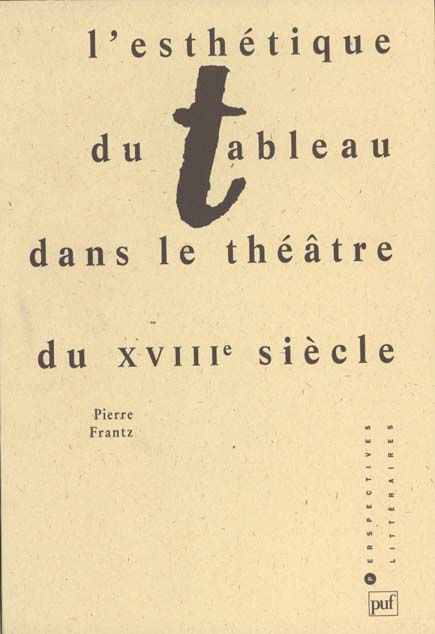 L'esthétique du tableau dans le théâtre du XVIIIe siècle