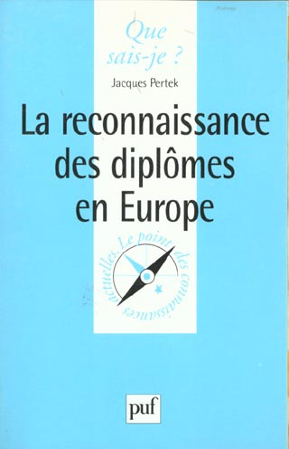 La reconnaissance des diplômes en Europe