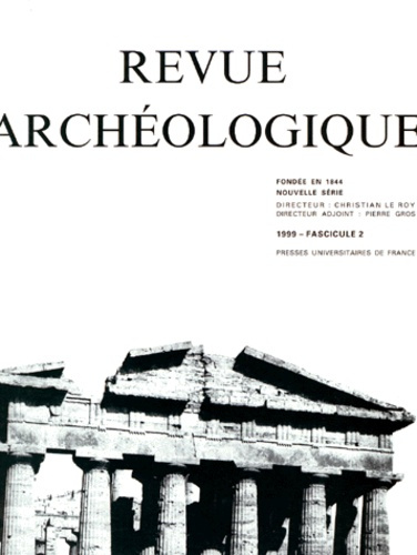 Revue archéologique Fascicule 2 1999