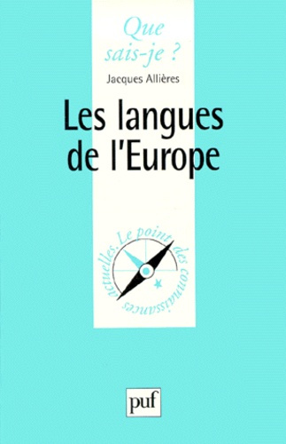 Les langues de l'Europe