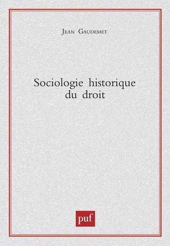 Sociologie historique du droit
