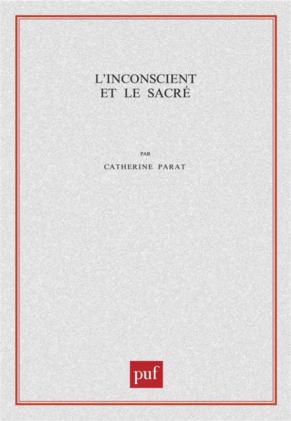 L'inconscient et le sacré