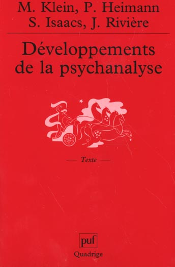 Développements de la psychanalyse