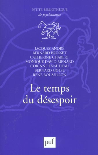 Le temps du désespoir