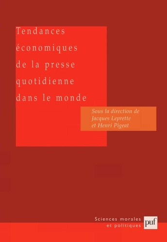 Tendances économiques de la presse quotidienne dans le monde