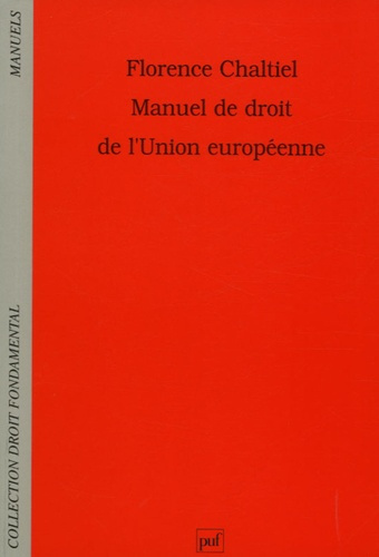 Manuel de droit de l'Union européenne