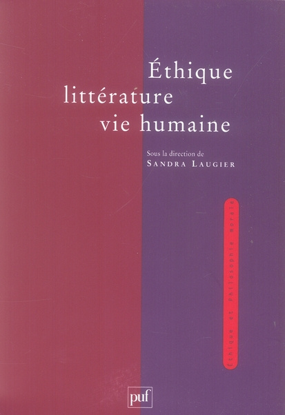 Ethique, littérature, vie humaine