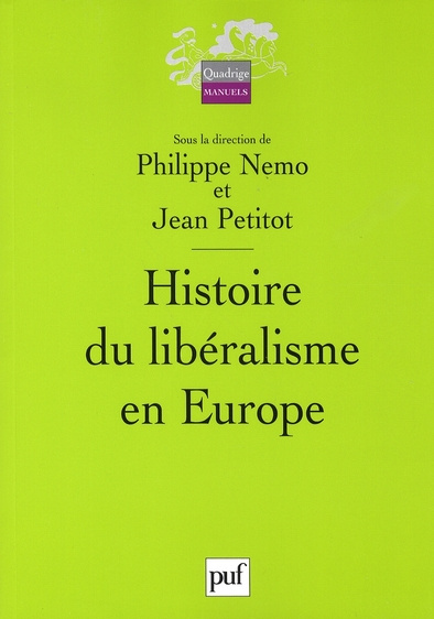Histoire du libéralisme en Europe
