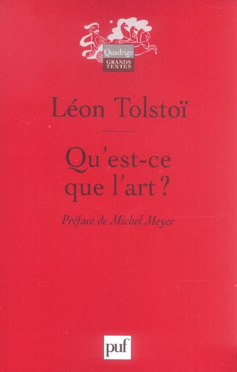 Qu'est-ce que l'art ?