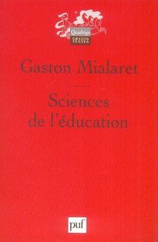 Sciences de l'éducation. Aspects historiques, Problèmes épistémologiques