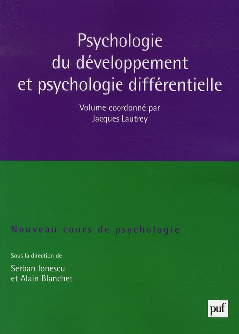 Psychologie du développement et psychologie différentiel