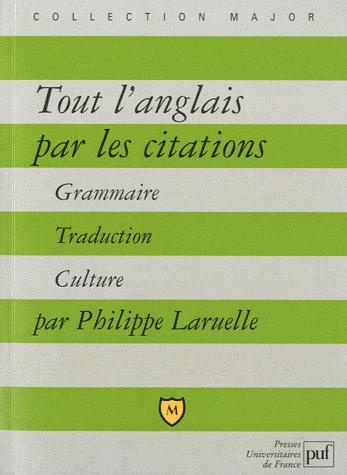 Tout l'anglais par les citations