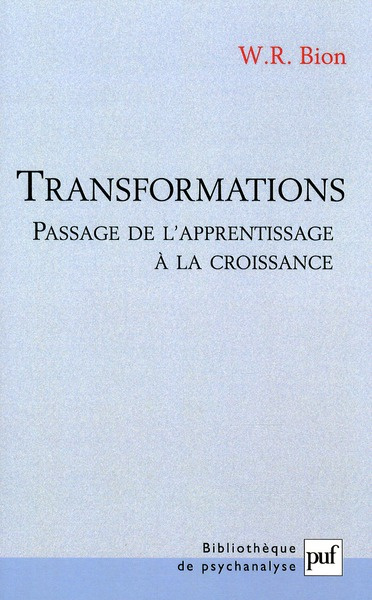 Transformations. Passage de l'apprentissage à la croissance